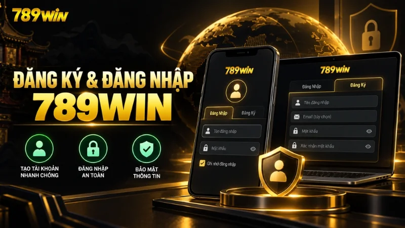 Hướng dẫn đăng ký và đăng nhập 789WIN